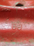 Vtg 1930's Walt Disney Prod Sun Rubber? Mickey Mouse Donald Duck Red Fire Truck