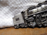 Vtg 1978 Bergamot Brass Works 1002 Steam Locomotive Belt Buckle Made In USA Nice