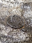 Vtg 1978 Bergamot Brass Works 1002 Steam Locomotive Belt Buckle Made In USA Nice