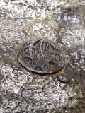 Vtg 1978 Bergamot Brass Works 1002 Steam Locomotive Belt Buckle Made In USA Nice