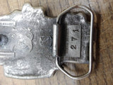 Vtg Great American Buckle Co 1979 RR Train Caboose #271 Belt Buckle Nice Shape!