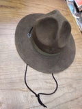 VTG John B Stetson 3 x Beaver State Police Troopers Hat Full Brim Brown Nice!