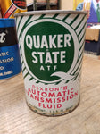 VTG Quaker State 1 Quart Can Dextron II Automatic Transmission Fluid Oil City Pa