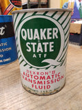 VTG Quaker State 1 Quart Can Dextron II Automatic Transmission Fluid Oil City Pa