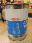 VTG Shell Aeroshell Turbine Oil 555 1 Quart Engine Oil Metal Can Royal Lubricant