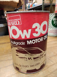 Vtg Montgomery Ward 10W 30 Multigrade Motor Oil 1 Quart Card Board Can Chicago