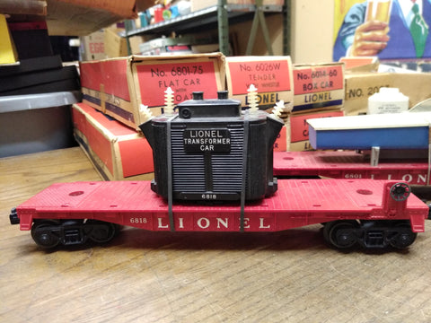 Lionel #2037 engine & tender with 5 fashion cars.