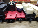 Vtg O27 Gauge Lionel 2037 Steam Engine 6026 Whistle Tender Train Set 5 Cars Runs