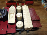 Vtg O27 Gauge Lionel 2037 Steam Engine 6026 Whistle Tender Train Set 5 Cars Runs