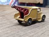 VTG Lesney Die Cast Wrecker Truck Gray Wheels No. 13 Made In England Orig Paint!