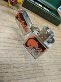 Vtg Unfired 1997 Zippo Cleveland Browns Cigarette Lighter Minty!
