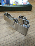 Vtg Unfired 2004 Zippo Street Chrome Cigarette Lighter Very Good Condition!