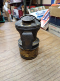 VTG Auto Lite Carbide Lamp Coal Miners Head Brass Light Universal Lamp Co.
