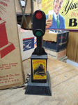 Vtg Louis Marx And Co Automatic Railroad Train Block Signal with Original Box!