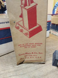 Vtg Louis Marx And Co Automatic Railroad Train Block Signal with Original Box!