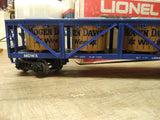 Vtg Lionel O/O27 Gauge Train 9146 Mogen David Wine Car w/Vats Original Box Nice!
