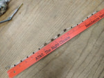 Vtg 925 Sterling w/Pink Black Faceted Glass Smokey Quartz? 16" Toggle Necklace