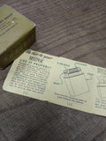 Vtg Vest Pok Dry Shaver By Ward Complete Kit w/Blades Instructions and Box Nice!