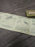 Vtg Vest Pok Dry Shaver By Ward Complete Kit w/Blades Instructions and Box Nice!