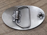 Vtg Lyndora Pa 778 American Legion Belt Buckle For God And Country Good Shape!