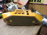 Vtg 1940's Melody Majestic Cruiser Wooden Sailing Ship Tube Radio 18 Inches long