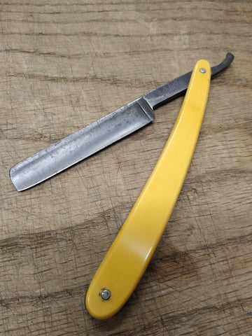 Vtg M. Jung No. 80 Straight Shaving Razor New York Made In Germany in Good Shape