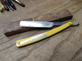 Vtg Finedge Cut Corp Wedged Straight Shaving Razor NY Germany Box in Good Shape!