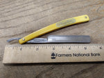 Vtg Finedge Cut Corp Wedged Straight Shaving Razor NY Germany Box in Good Shape!