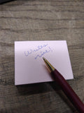Vtg Zippo Writing Instruments Advertising Ball Point Pen Brad Pack Orig Box Nice