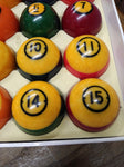 Hyatt Brunswick Centennials Tournament Billiards Set Pool Pocket Balls Cyclop Ze