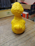 Vtg 1979 Big Bird Rubber Squeeze Squeeky Bathtub Floaty Toy Yellow Muppets 5"