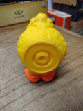 Vtg 1979 Big Bird Rubber Squeeze Squeeky Bathtub Floaty Toy Yellow Muppets 5"