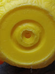 Vtg 1979 Big Bird Rubber Squeeze Squeeky Bathtub Floaty Toy Yellow Muppets 5"