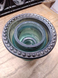 Vtg Hemingray No 42 Dark Green Emerald Glass Insulator