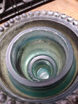 Vtg Hemingray No 42 Dark Green Emerald Glass Insulator