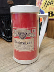 Vtg Budweiser Lager Beer Plastic Mug Thermo Serv USA