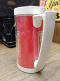 Vtg Budweiser Lager Beer Plastic Mug Thermo Serv USA