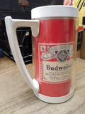 Vtg Budweiser Lager Beer Plastic Mug Thermo Serv USA