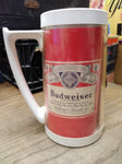 Vtg Budweiser Lager Beer Plastic Mug Thermo Serv USA
