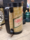 Vtg Miller High Life Plastic Beer Mug Thermo Serv USA