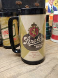 Vtg Strohs Bohemian Style Beer Plastic Beer Mug Thermo Serv USA
