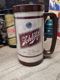 Vtg Schlitz Beer Plastic Beer Mug Thermo Serv USA