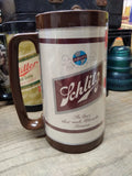 Vtg Schlitz Beer Plastic Beer Mug Thermo Serv USA