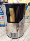 Vtg 1 Quart Gold Eagle 5 Minute Motor Flush And Cleaner Metal Can