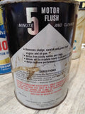 Vtg 1 Quart Gold Eagle 5 Minute Motor Flush And Cleaner Metal Can