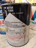 Vtg 1 Quart Gold Eagle 5 Minute Motor Flush And Cleaner Metal Can