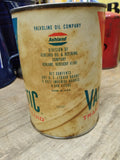 Vtg 1 Quart Ashland Valvomatic Automatic Transmission Fluid Carboard Can