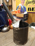 Vtg Hand Made and Soldered Oil Pitcher Funnel Pour Can 1 Quart Size