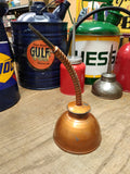 Vtg Thumb Hand Oiler Gold Made in Japan Working!