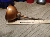 Vtg Thumb Hand Oiler Gold Made in Japan Working!